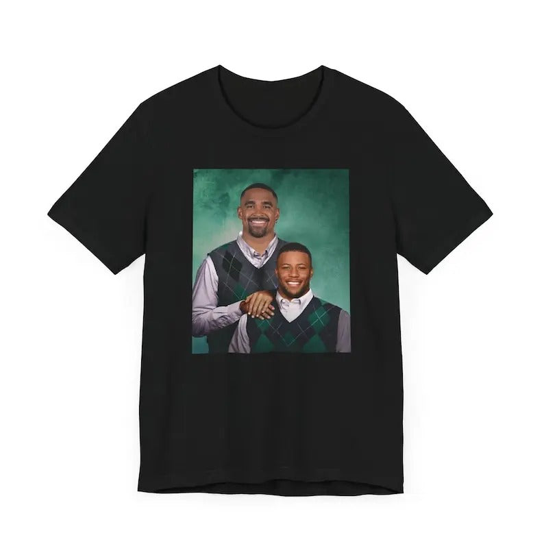 Philadelphia Football Jalen Hurts, Saquon Barkley Step Brothers Poster Funny T-Shirt Hoodie, Sweatshirt | HypeDripTees.com