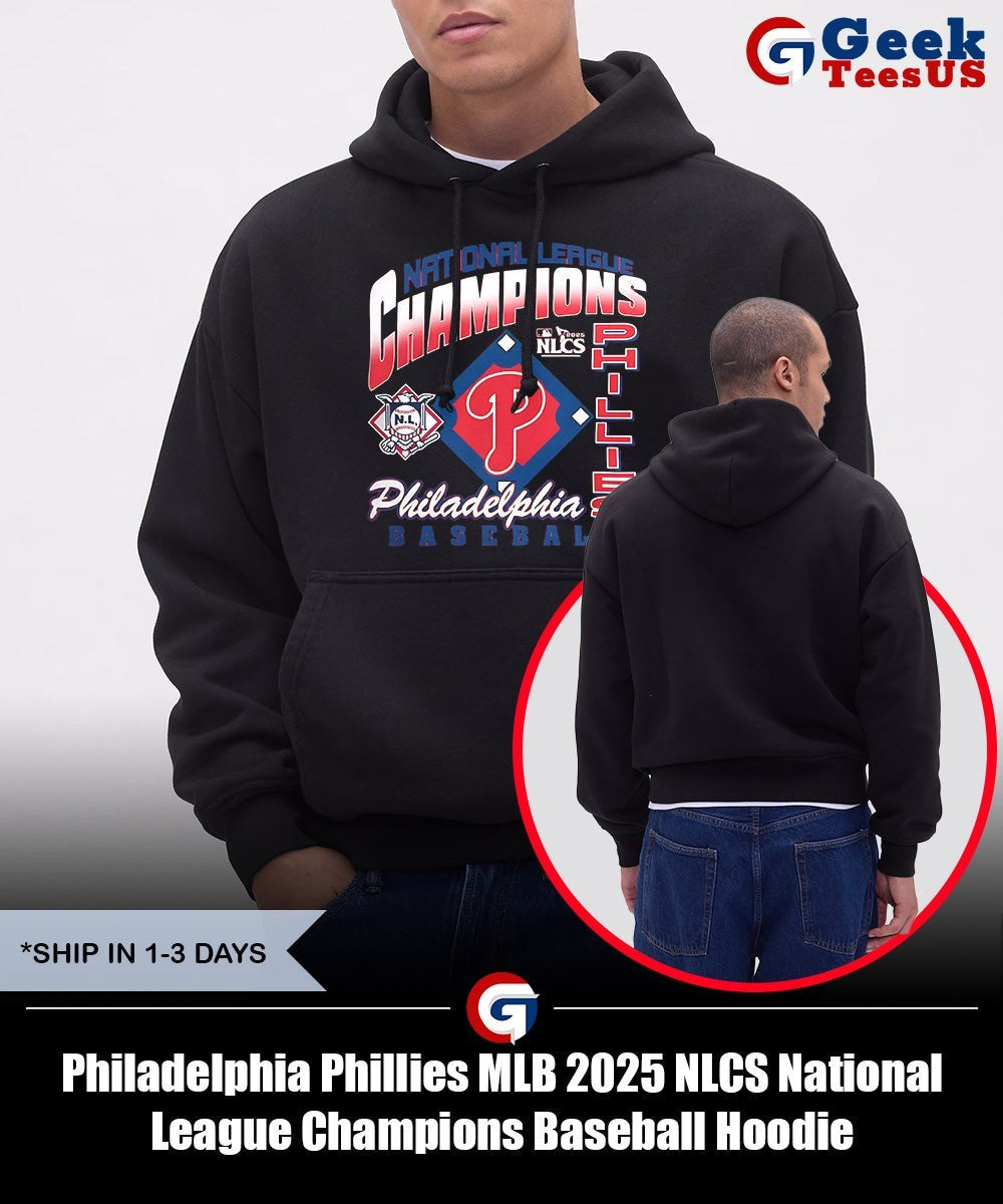 Philadelphia Phillies MLB 2025 NLCS National League Champions Baseball shirt