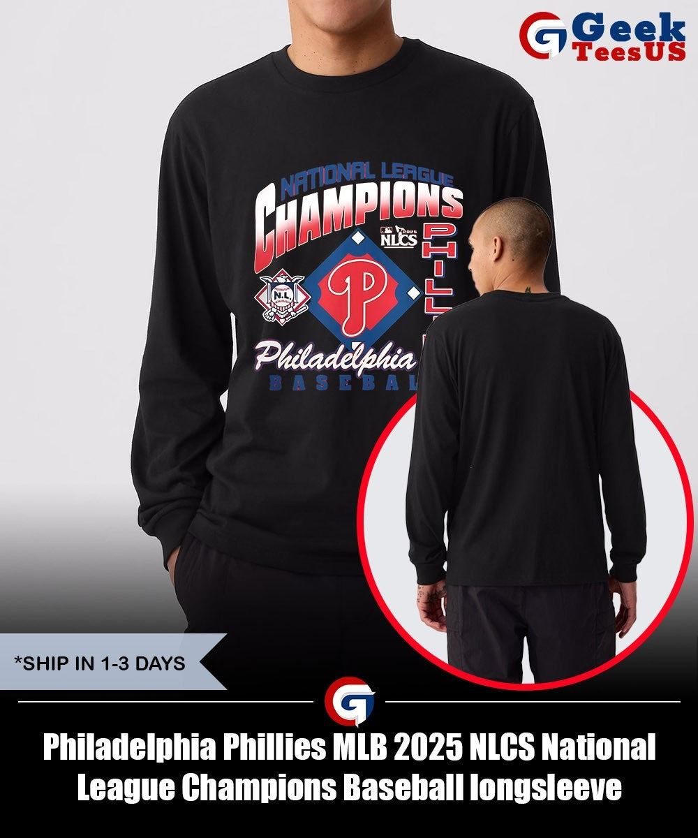 Philadelphia Phillies MLB 2025 NLCS National League Champions Baseball shirt