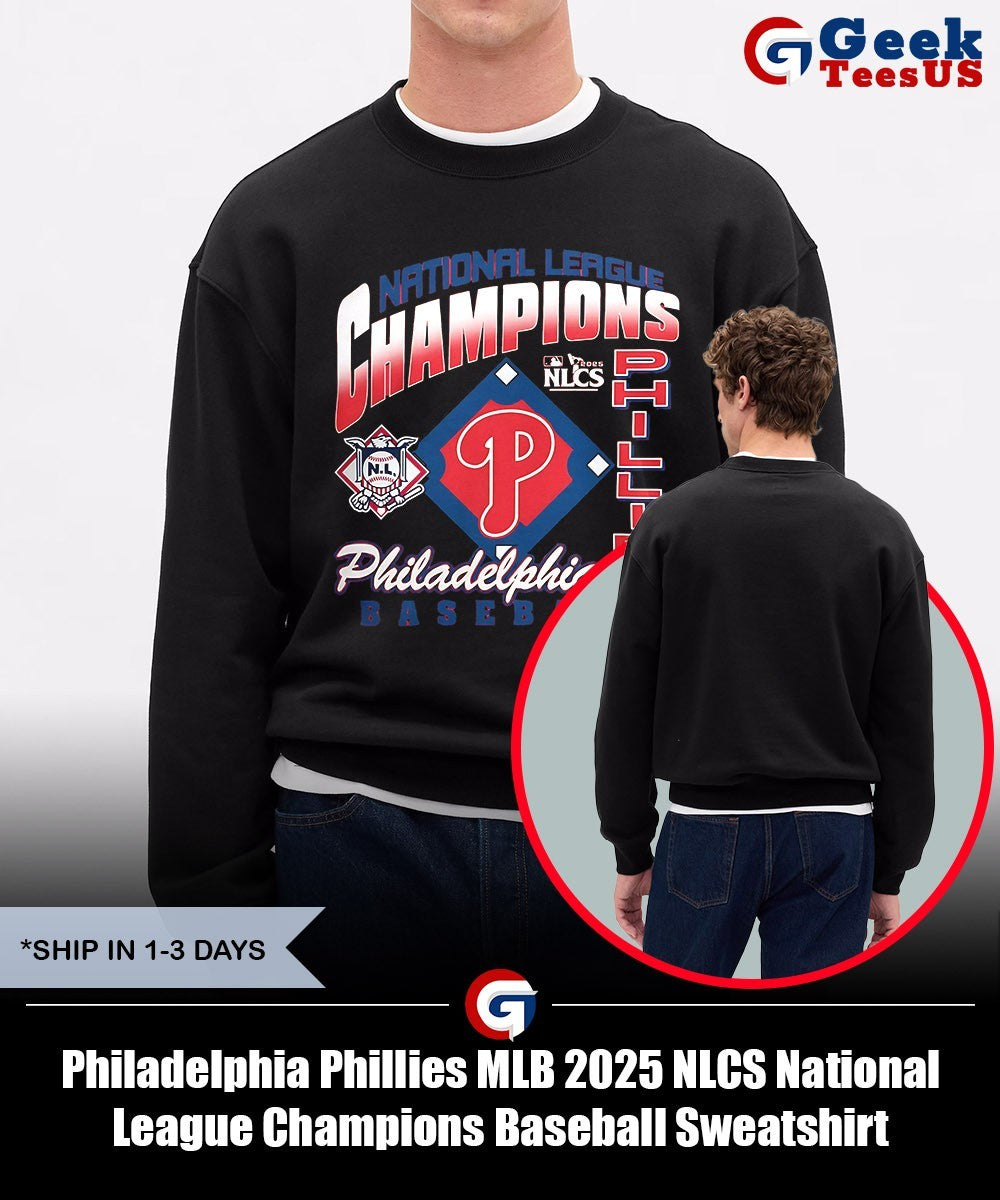 Philadelphia Phillies MLB 2025 NLCS National League Champions Baseball shirt