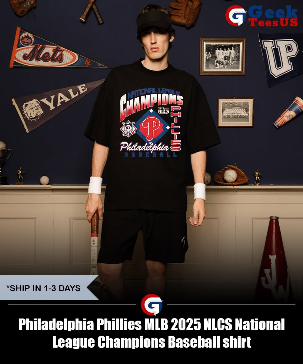 Philadelphia Phillies MLB 2025 NLCS National League Champions Baseball shirt