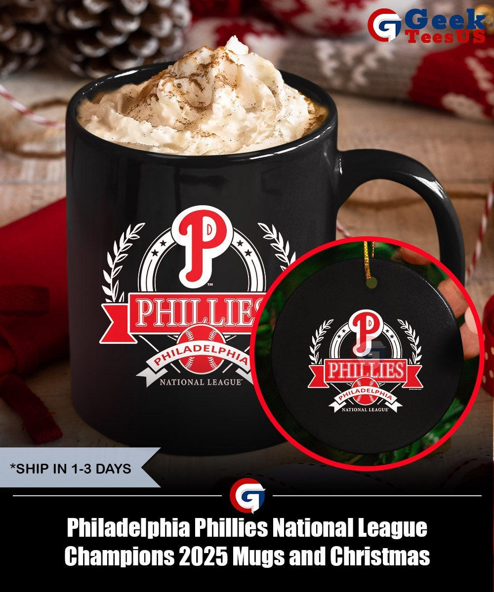 Philadelphia Phillies National League Champions 2025 shirt