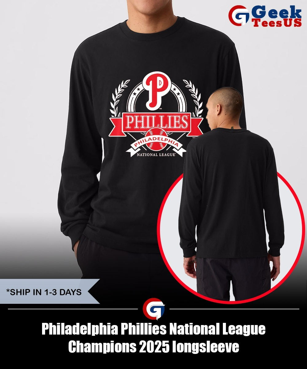 Philadelphia Phillies National League Champions 2025 shirt