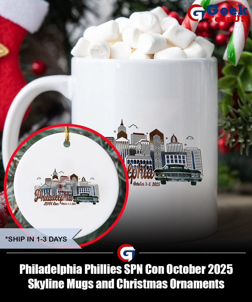 Philadelphia Phillies SPN Con October 2025 Skyline shirt