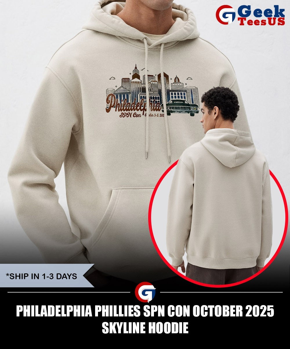 Philadelphia Phillies SPN Con October 2025 Skyline shirt