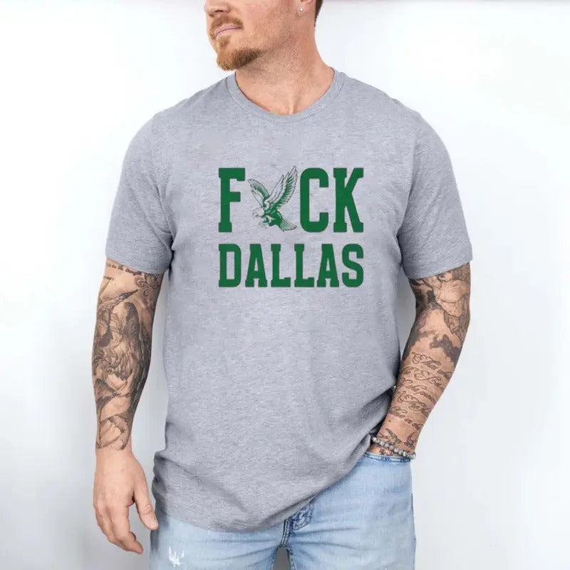 Philadelphia Shirt, F*Ckkk Dallas Shirt, Football Game Day Shirt, Philly Tailgate Apparel, Funny Football Shirt, Unisex...