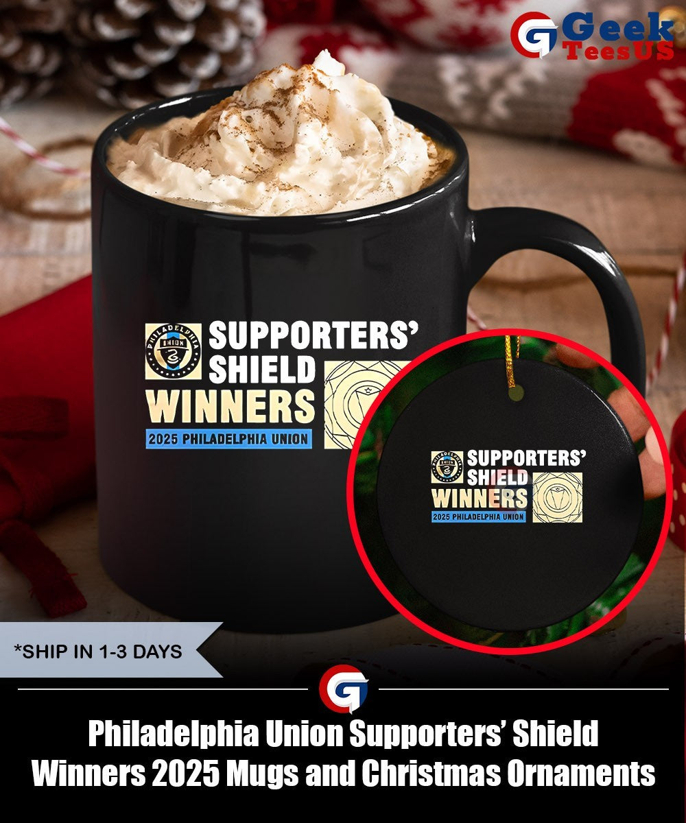 Philadelphia Union Supporters’ Shield Winners 2025 shirt