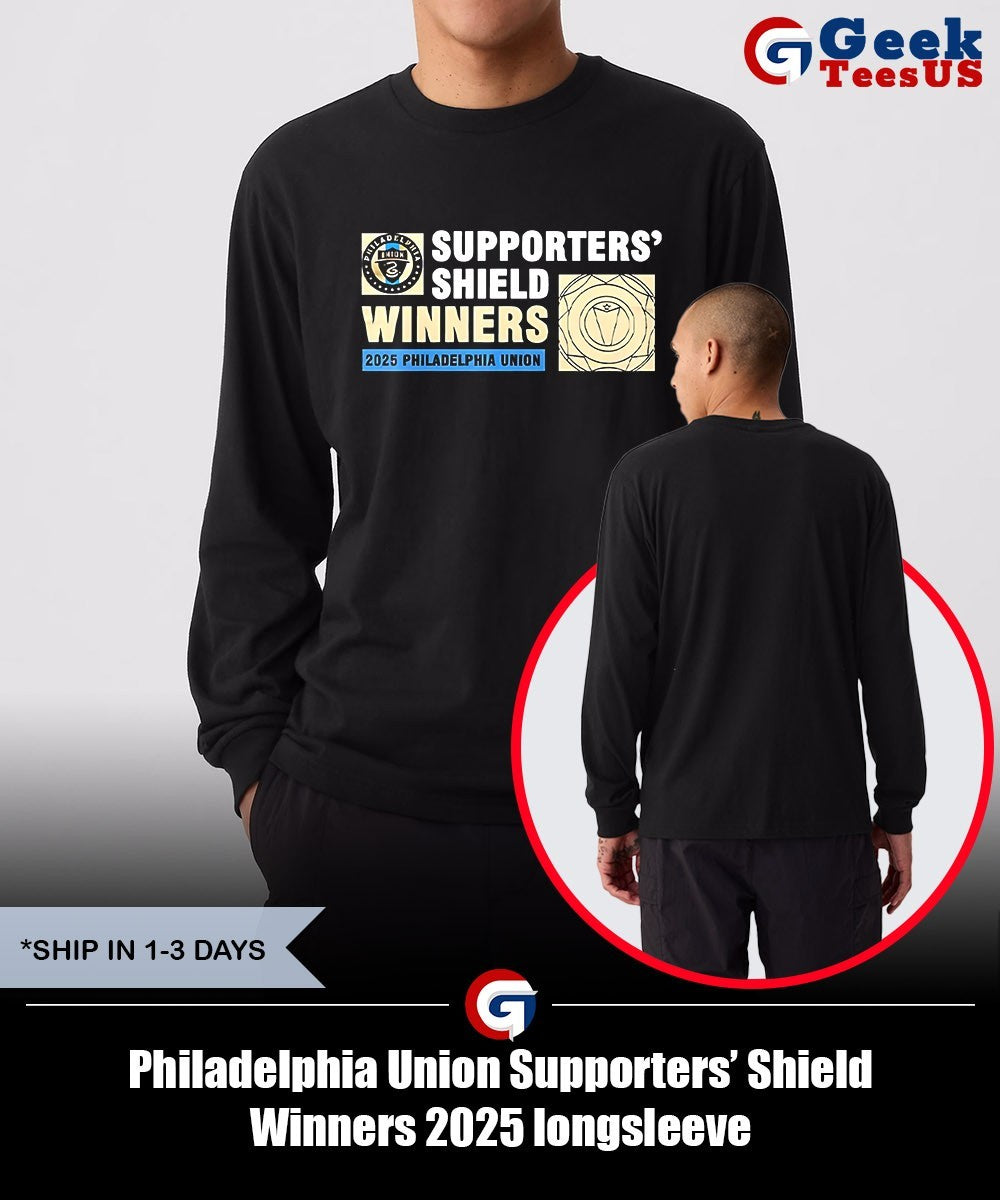 Philadelphia Union Supporters’ Shield Winners 2025 shirt
