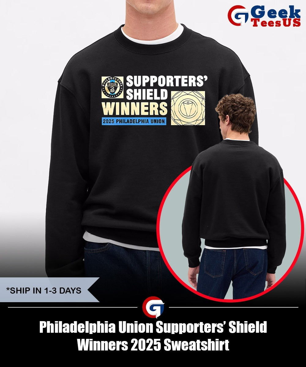 Philadelphia Union Supporters’ Shield Winners 2025 shirt