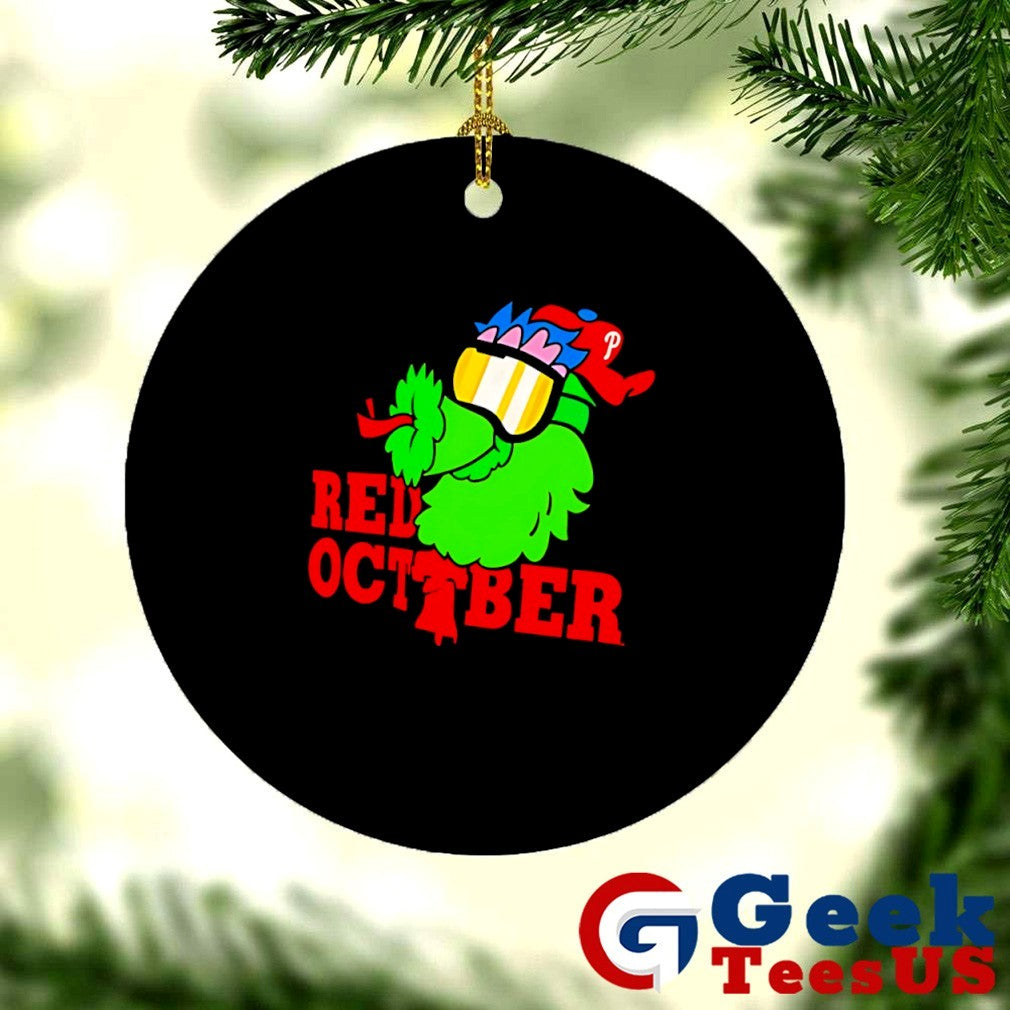 Phillie Phanatic Philadelphia Phillies MLB baseball 2025 Red October shirt