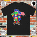 Phillie Phanatic holding American flag Philadelphia Phillies Baseball MLB 2026 All Star Game shirt