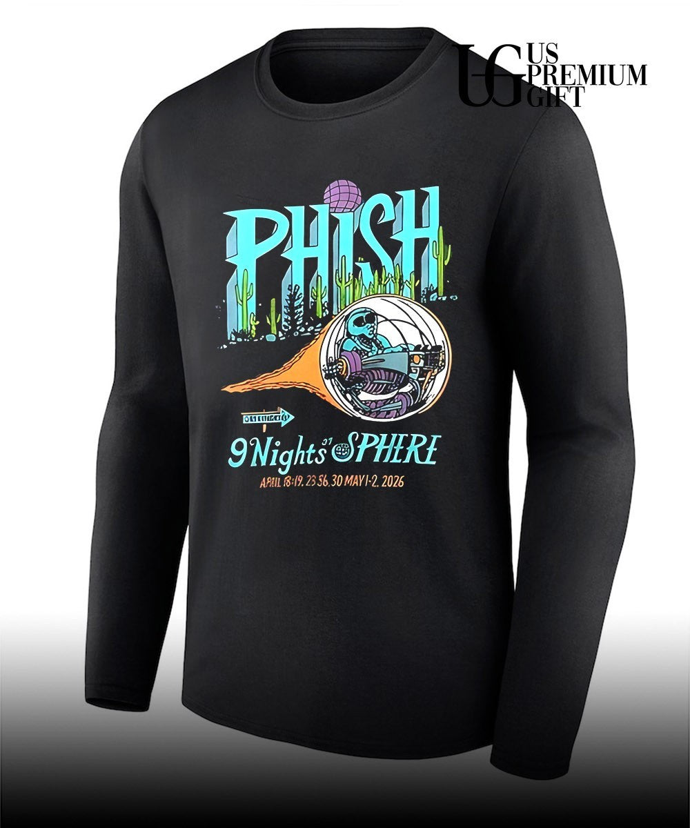 Phish Pollock Rolling Unit Sphere 2026 shirt