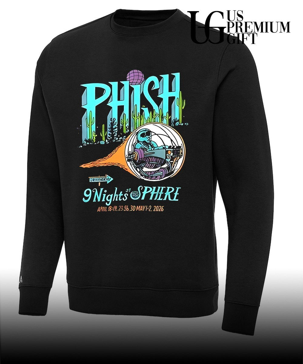 Phish Pollock Rolling Unit Sphere 2026 shirt