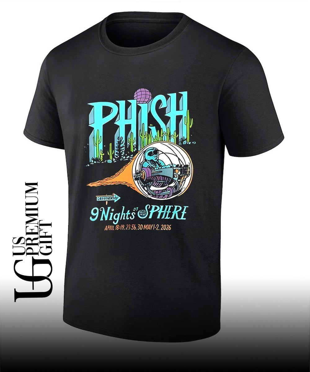 Phish Pollock Rolling Unit Sphere 2026 shirt