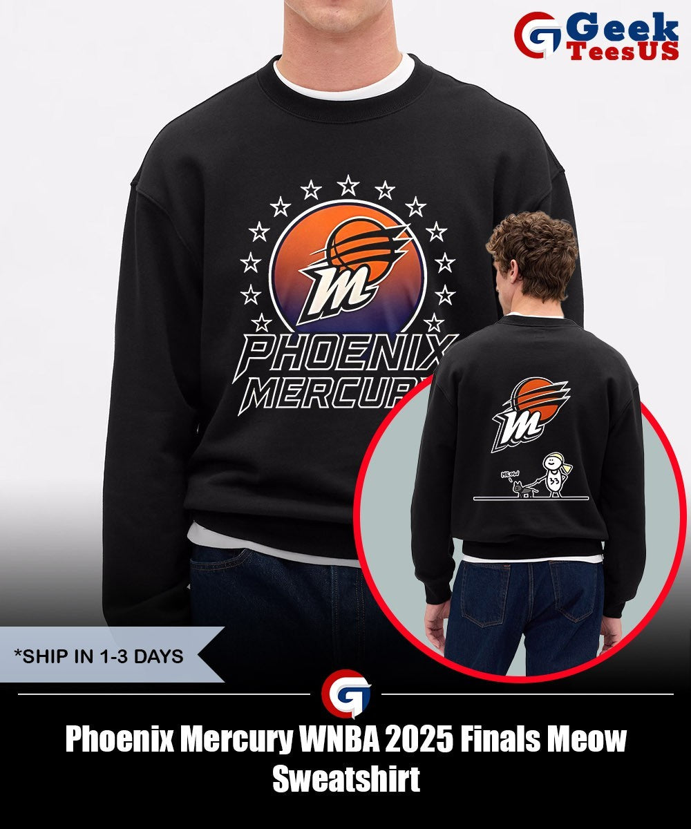 Phoenix Mercury WNBA 2025 Finals Meow shirt