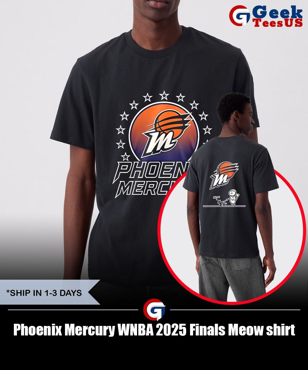 Phoenix Mercury WNBA 2025 Finals Meow shirt
