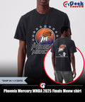 Phoenix Mercury WNBA 2025 Finals Meow shirt