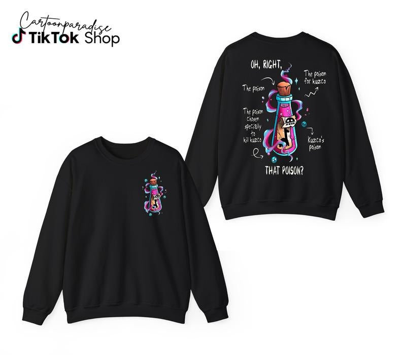 Pick Your Poison 2 Sides T-Shirt, Sweatshirt, Retro Halloween Shirt, Vintage Oh Right That Poison Sweatshirt Hoodie