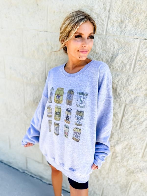 Pickle Lover Graphic Sweatshirt T-Shirts, Hoodie | HypeDripTees.com