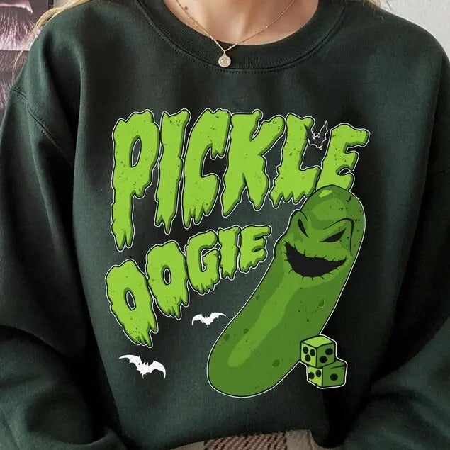 Pickle Oogie Halloween Shirt, Nightmare Before Christmas, Oogie Boogie Bash T-shirt, Halloween Party, Spooky Season...