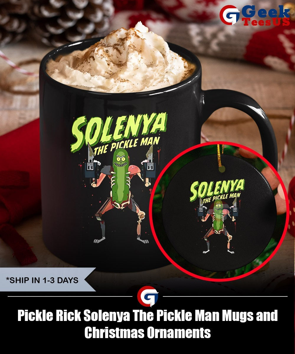 Pickle Rick Solenya The Pickle Man shirt