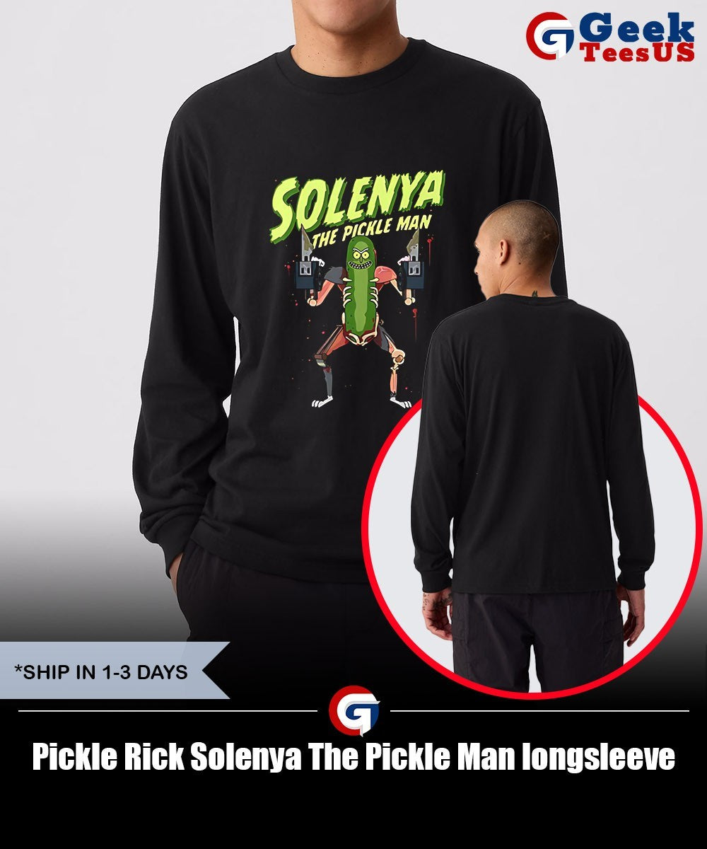 Pickle Rick Solenya The Pickle Man shirt