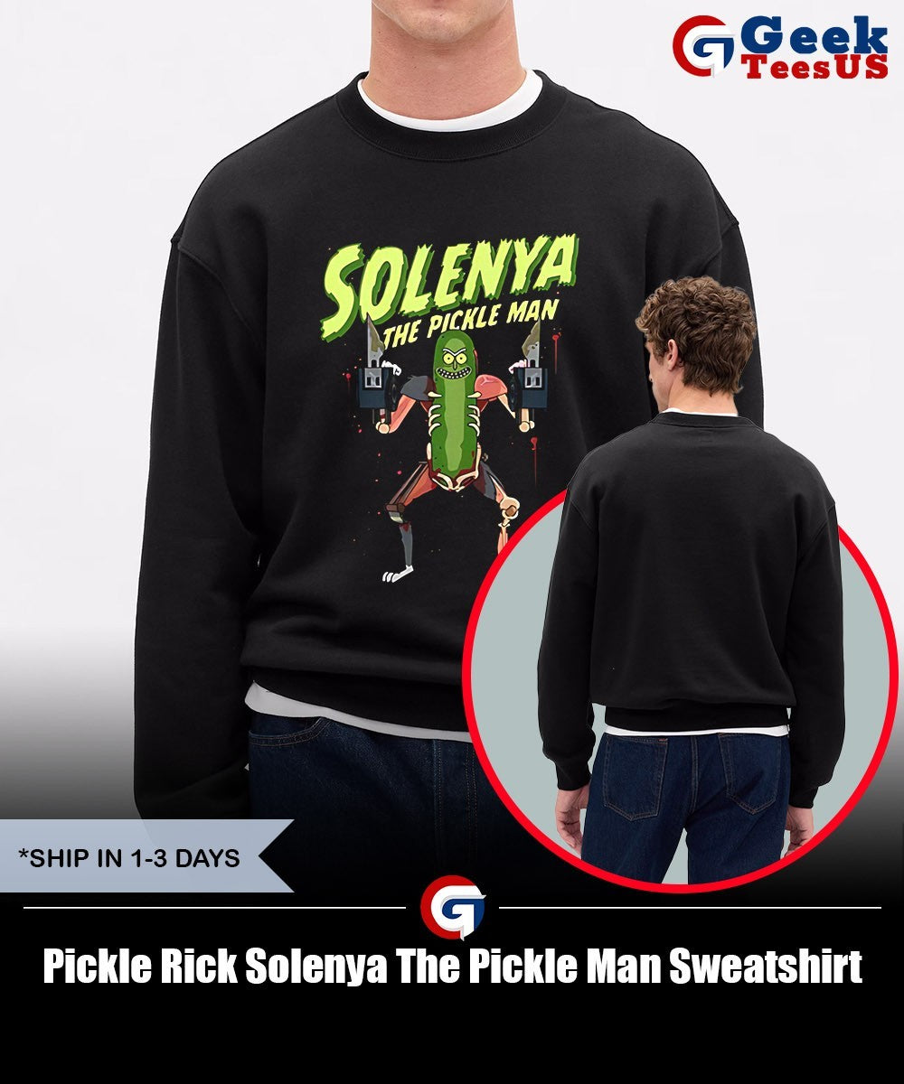 Pickle Rick Solenya The Pickle Man shirt