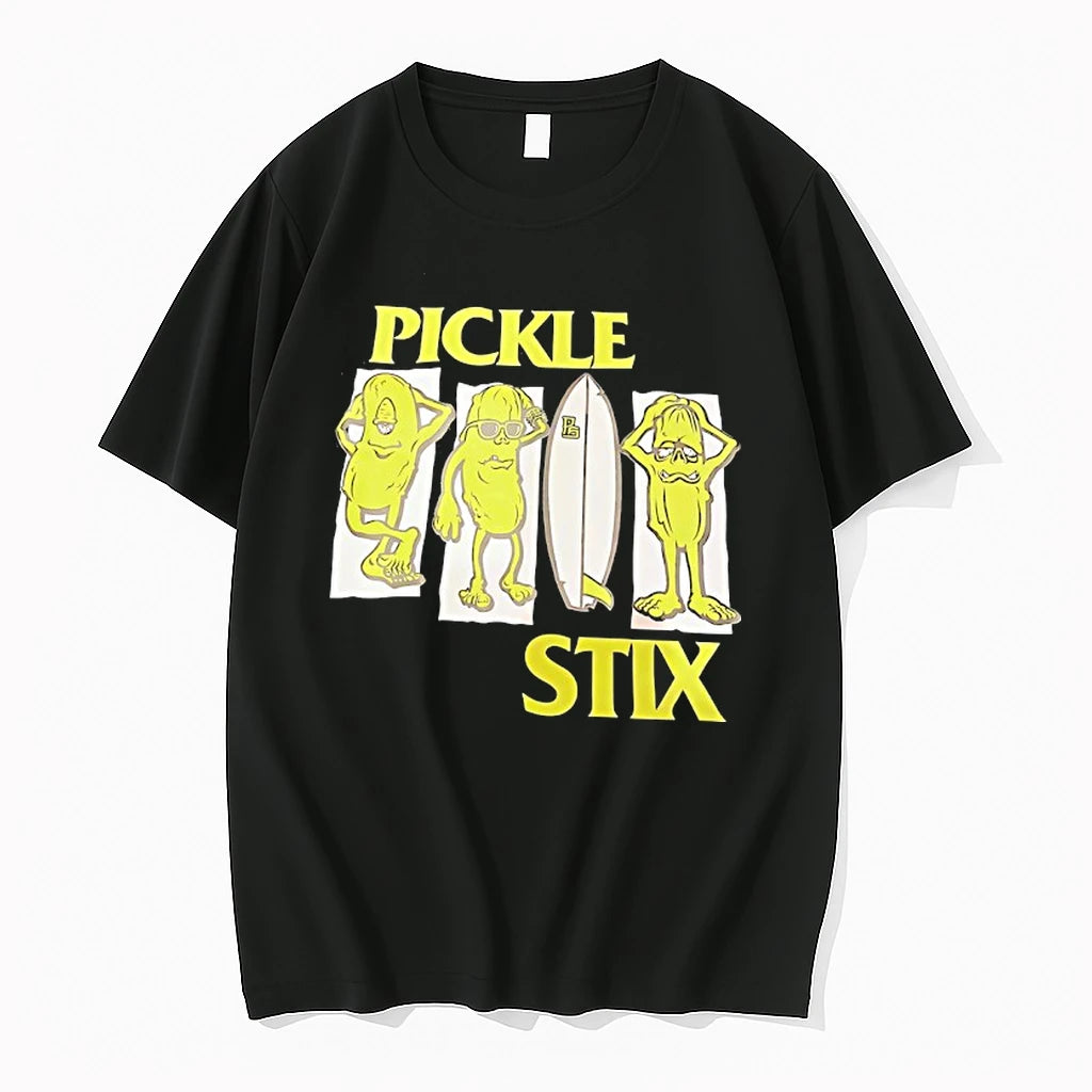 Pickle Stix Vacation Surfing Graphic Tshirts Sweater Hoodie, Sweatshirt | HypeDripTees.com