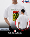 Pickle club graphic shirt