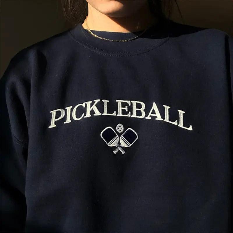 Pickleball Embroidered Pickleballer Pickle Ball Lover Matching Club T-Shirts, Hoodie, Sweatshirt