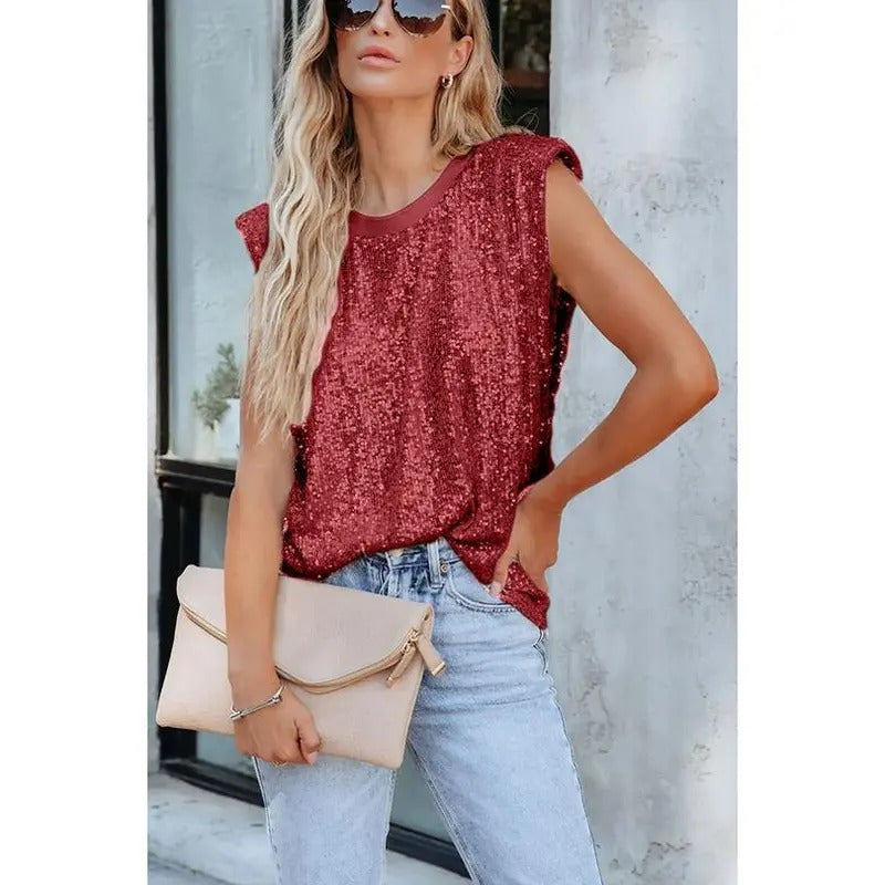 PiePieBuy Womens Sexy Long Sleeve Crewneck Shirts Plain Ribbed Knit Slim fit Casual Pullover Tops Red Brick Vest...
