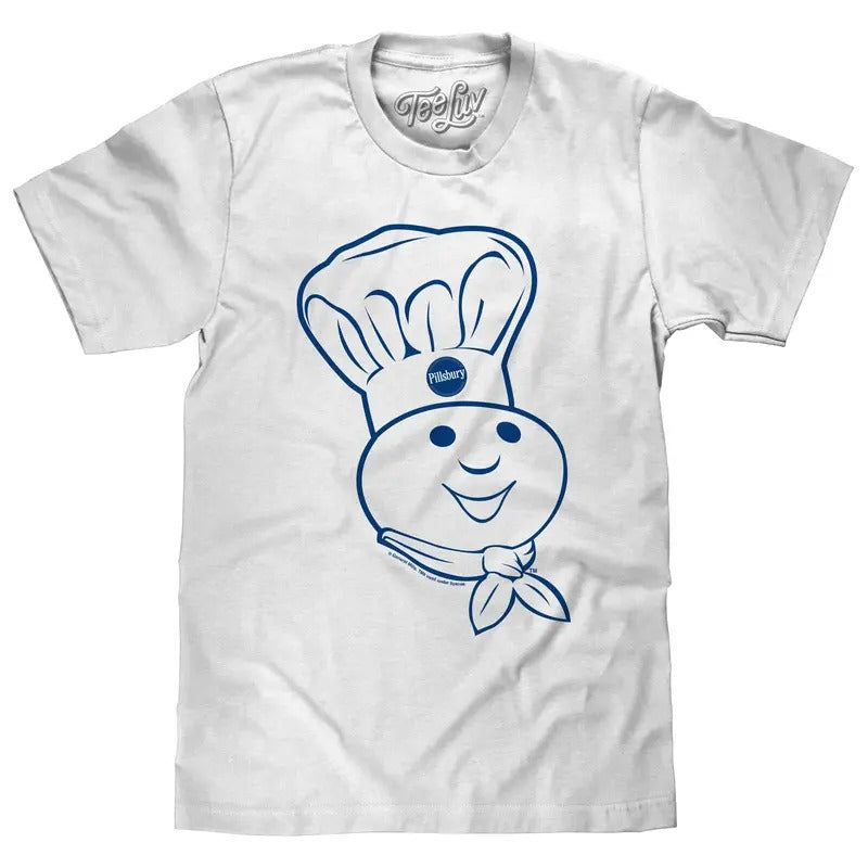 Pillsbury Doughboy Poppin' Fresh T-Shirt - White Hoodie, Sweatshirt | HypeDripTees.com