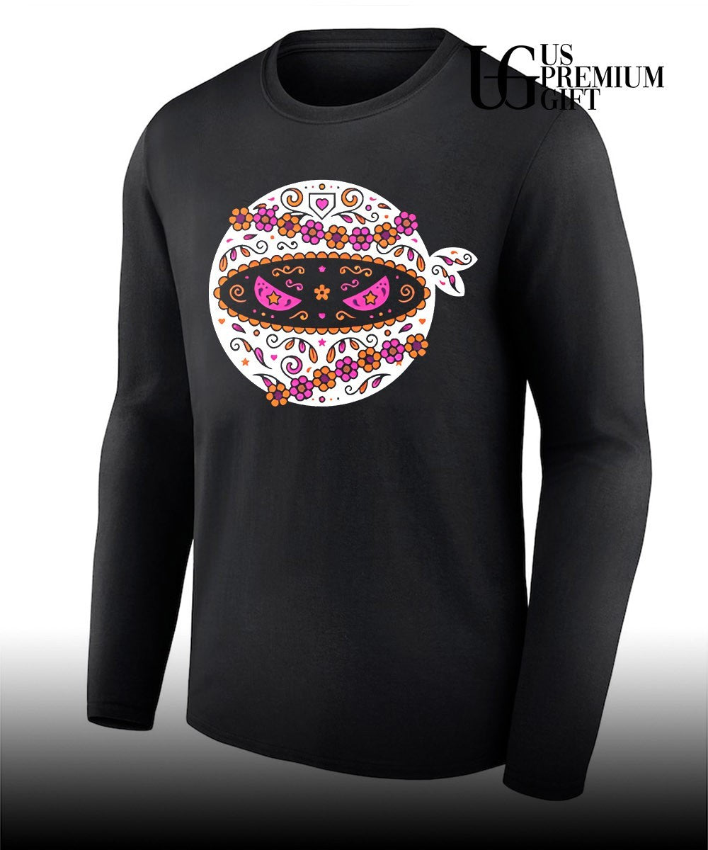 Pitching Ninja Día de los Muertos shirt