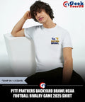Pitt Panthers Backyard Brawl NCAA Football Rivalry Game 2025 shirt