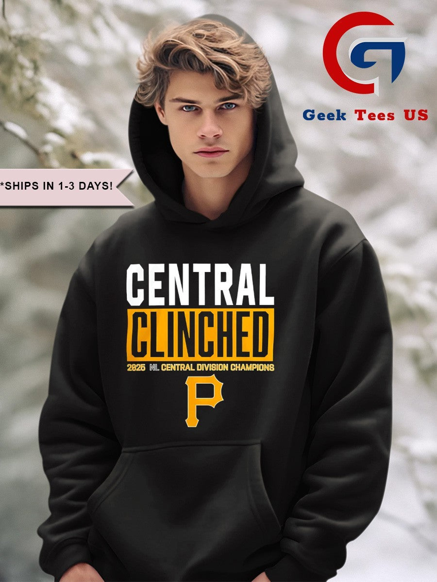 Pittsburgh Pirates 2025 NL Central Division Champions Clinched shirt
