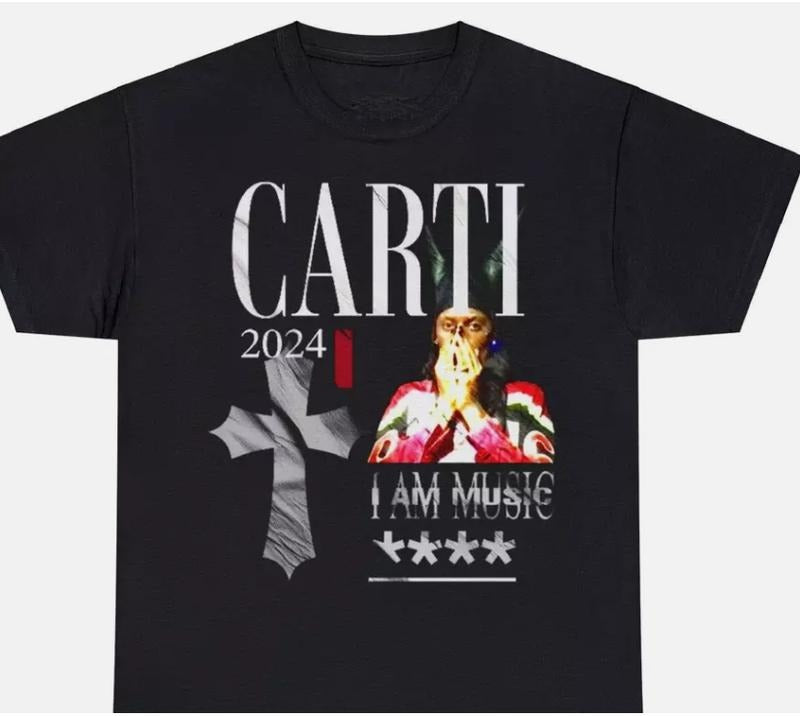 Pl4yboi C4rti Shirt 2024 I Am Music Tee Short Sleeve S-3Xl Hoodie, Sweatshirt | HypeDripTees.com