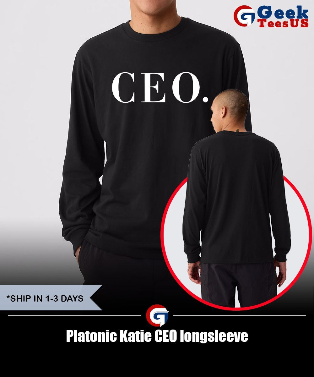 Platonic Katie CEO shirt