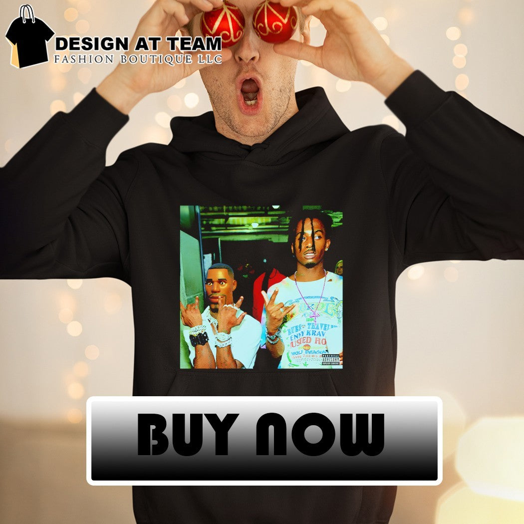 Playboi Carti and Lil Uzi Vert caricature Carti x Fortnіte 2026 shirt