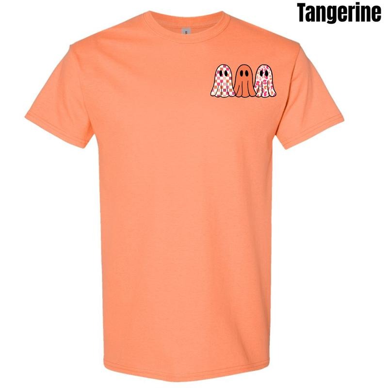 Pocket Size - Trio Trendy Ghosts Gildan Short Sleeve T-Shirt 'NLB' Hoodie, Sweatshirt | HypeDripTees.com