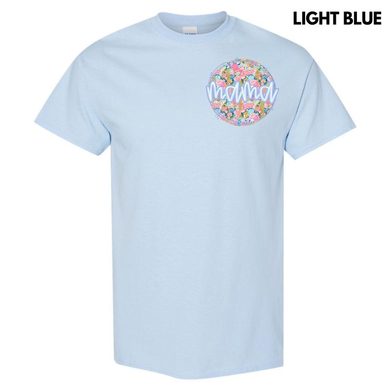 Pocket Size -Darling Flower Mama Gildan Short Sleeve T-Shirt 'NLB' Hoodie, Sweatshirt | HypeDripTees.com