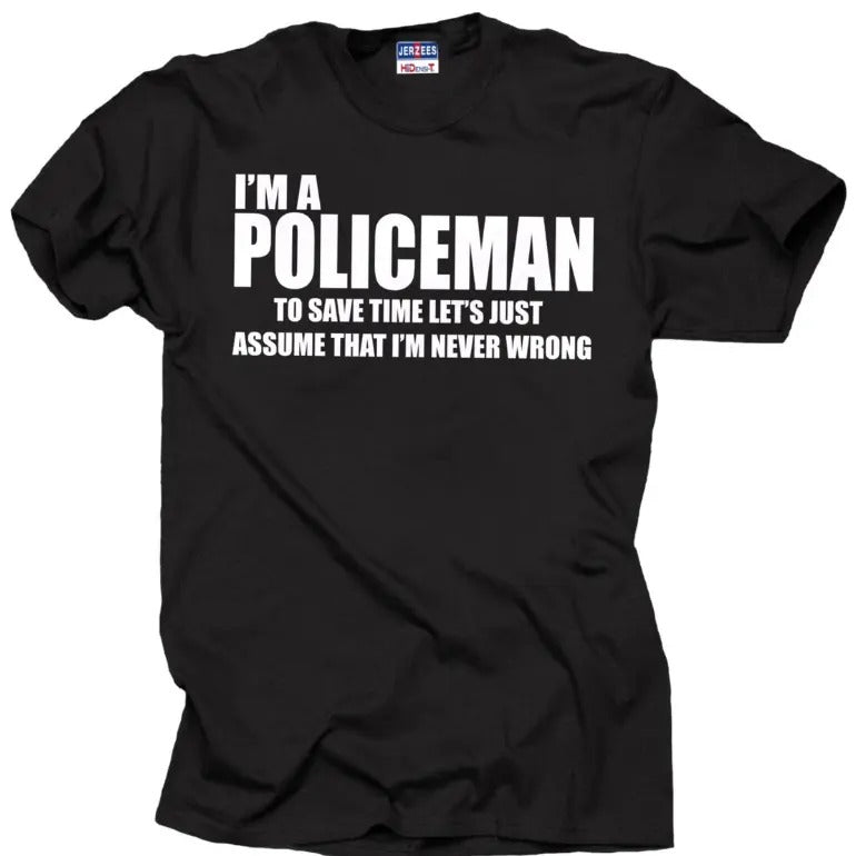 Policeman T-shirt Police tee shirt tee Hoodie, Sweatshirt | HypeDripTees.com