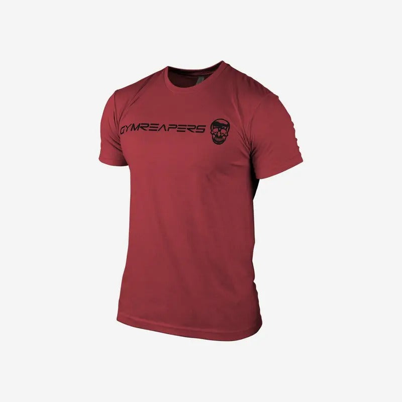 Gymreapers Summer Basic Shirt - Cardinal/Black, Soft Cotton/Poly Blend Hoodie, Sweatshirt | HypeDripTees.com