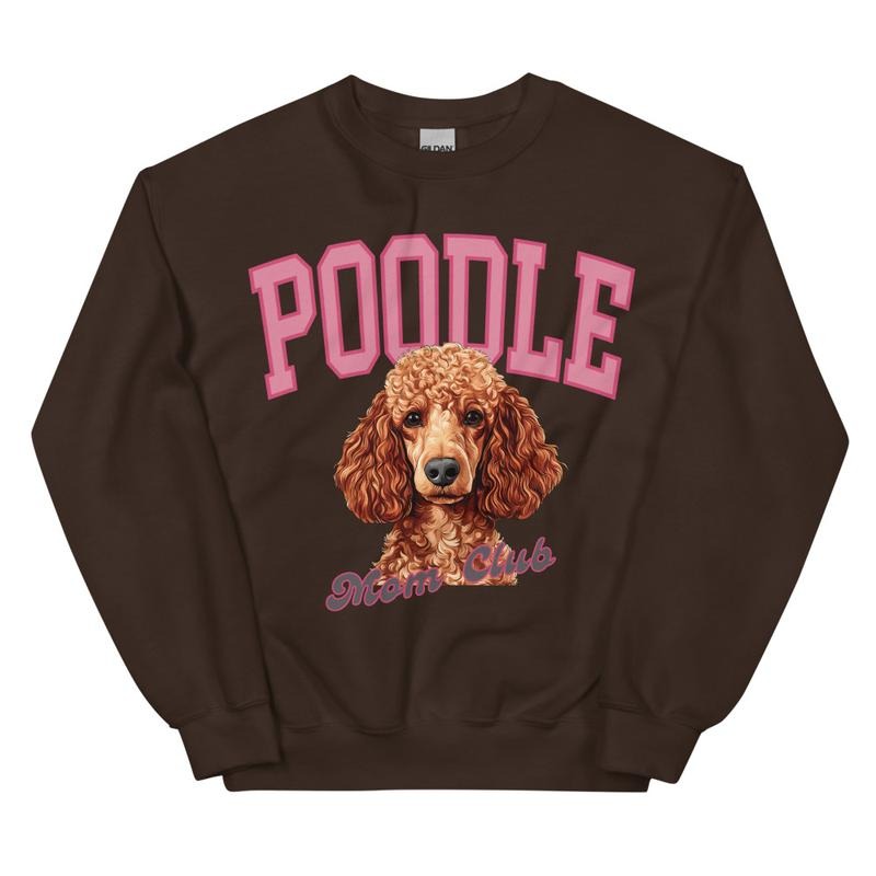 Poodle Mom Club Sweatshirt T-Shirts, Hoodie | HypeDripTees.com