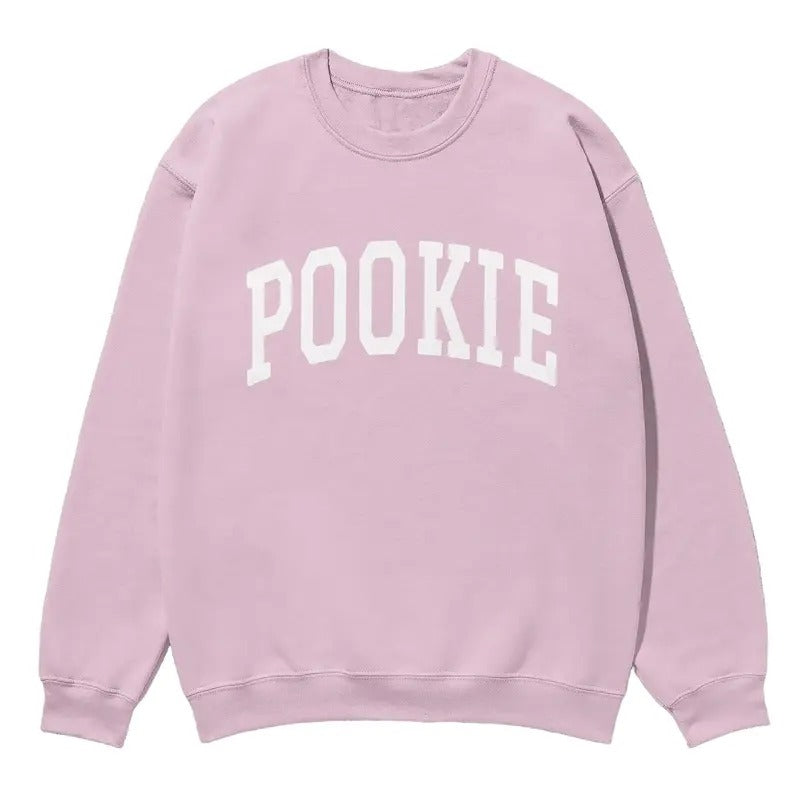 Pookie Shirt Collegiate Crewneck T-Shirt Sweatshirt Hoodie Unisex | HypeDripTees.com