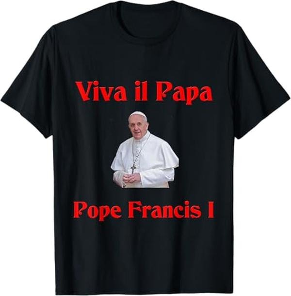 Pope Francis I T-shirt _Cotton T-Shirt, Cotton T-Shirt, Perfect Tee Hoodie, Sweatshirt | HypeDripTees.com