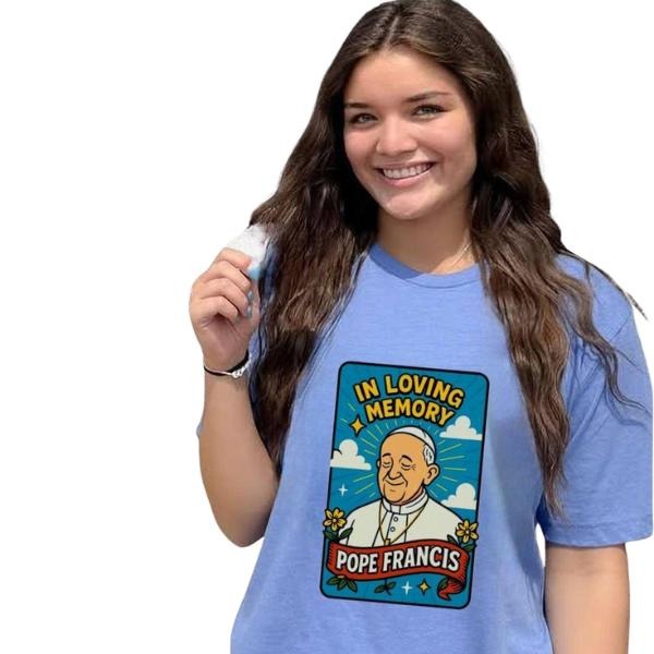 Pope Francis In Loving Memory 1936 2025  T-Shirt Hoodie, Sweatshirt | HypeDripTees.com