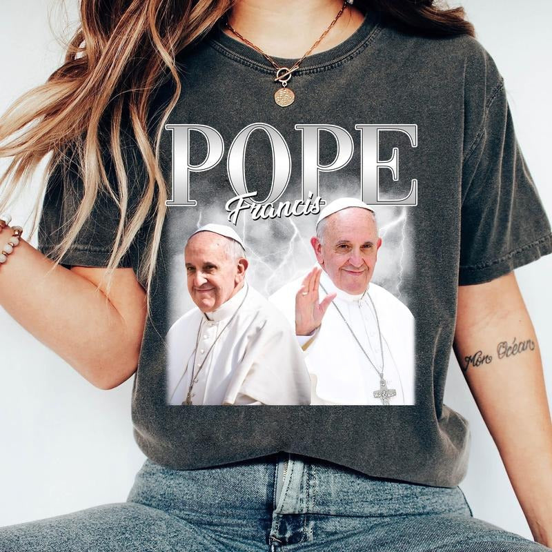 Pope Francis T-Shirt, Pope Francis Vintage Shirt, Pope Francis Sweatshirt, Thank You Father Pope Francis Shirt Hoodie