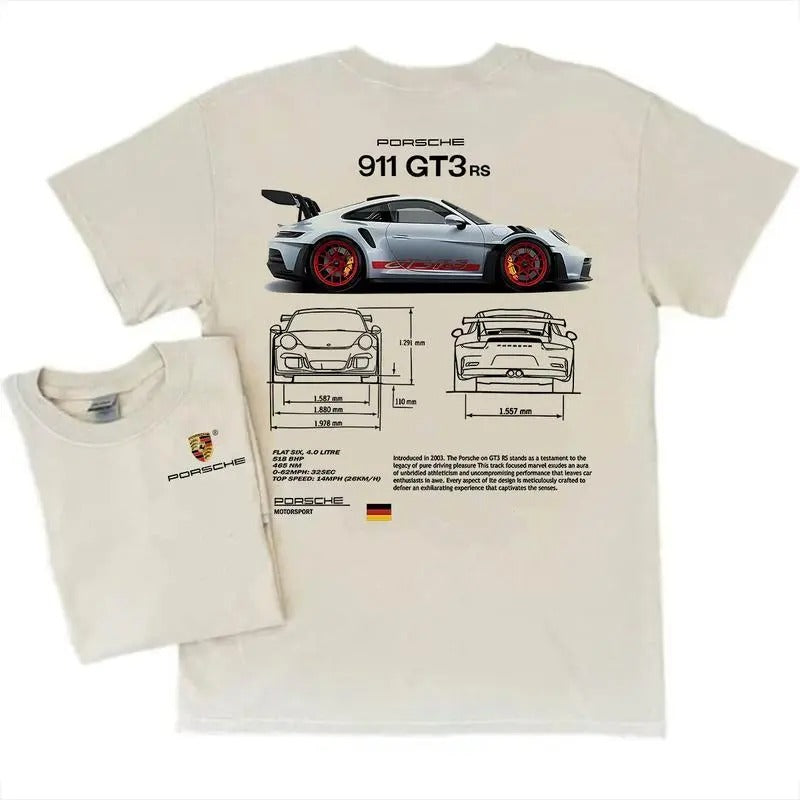Porsche 911 GT3 RS Aesthetic T-shirt