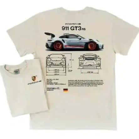 Porsche 911 GT3 RS Aesthetic t-shirt, trending Unisex shirt for fans cotton Hoodie, Sweatshirt | HypeDripTees.com