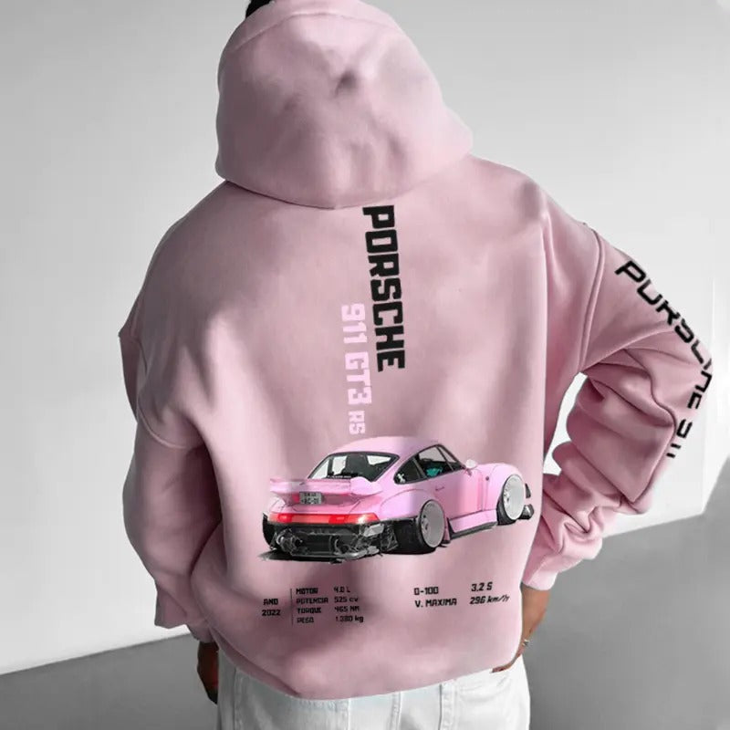 Porsche 911 GT3 RS Hoodie, Unisex, Menswear, Street Racing Shirt, Car Hoodie, Classic Cotton Sweatshirt | HypeDripTees.com